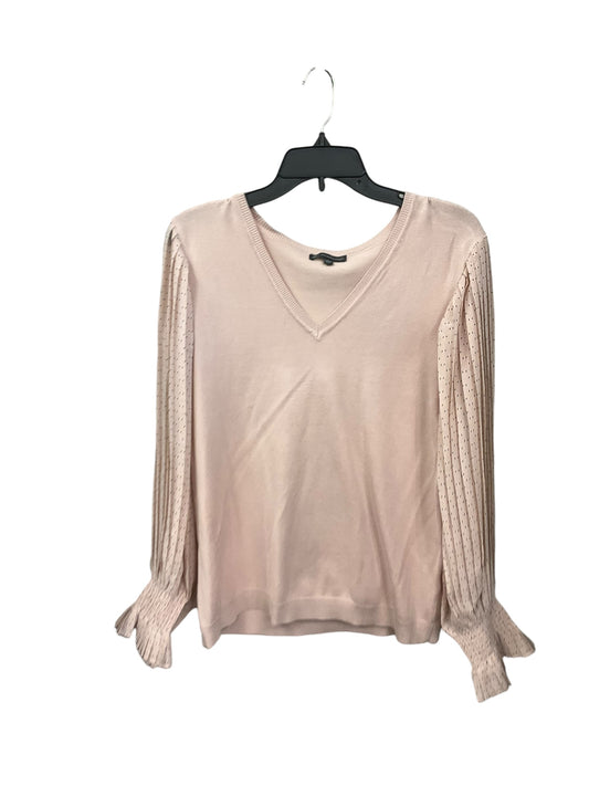 Top Long Sleeve By Adrianna Papell In Pink, Size: L