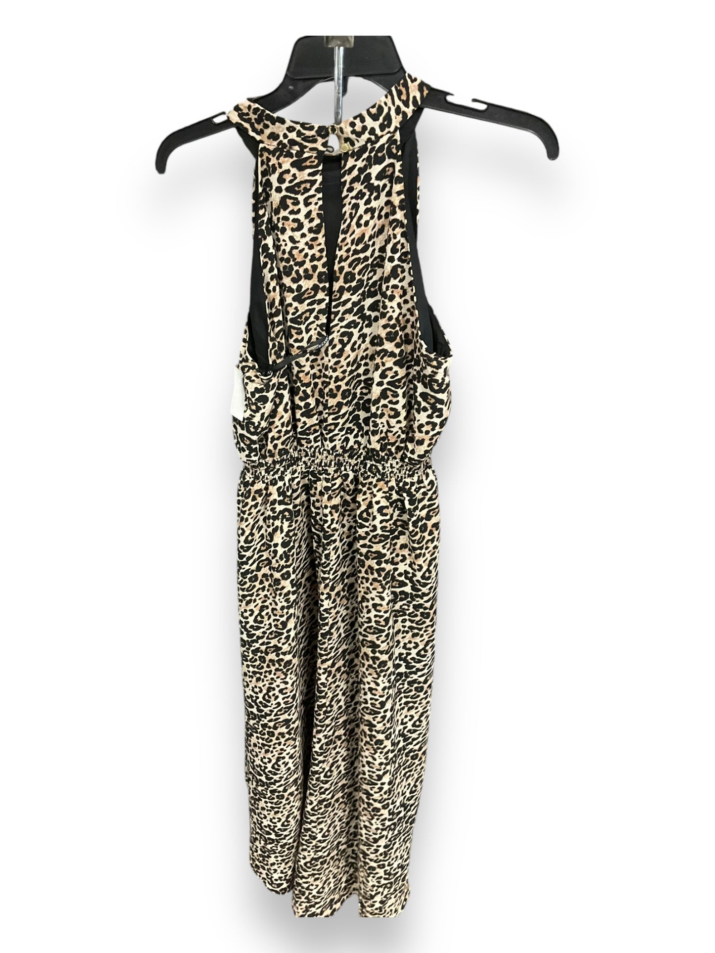 Dress Casual Midi By Vince Camuto In Animal Print, Size: 8