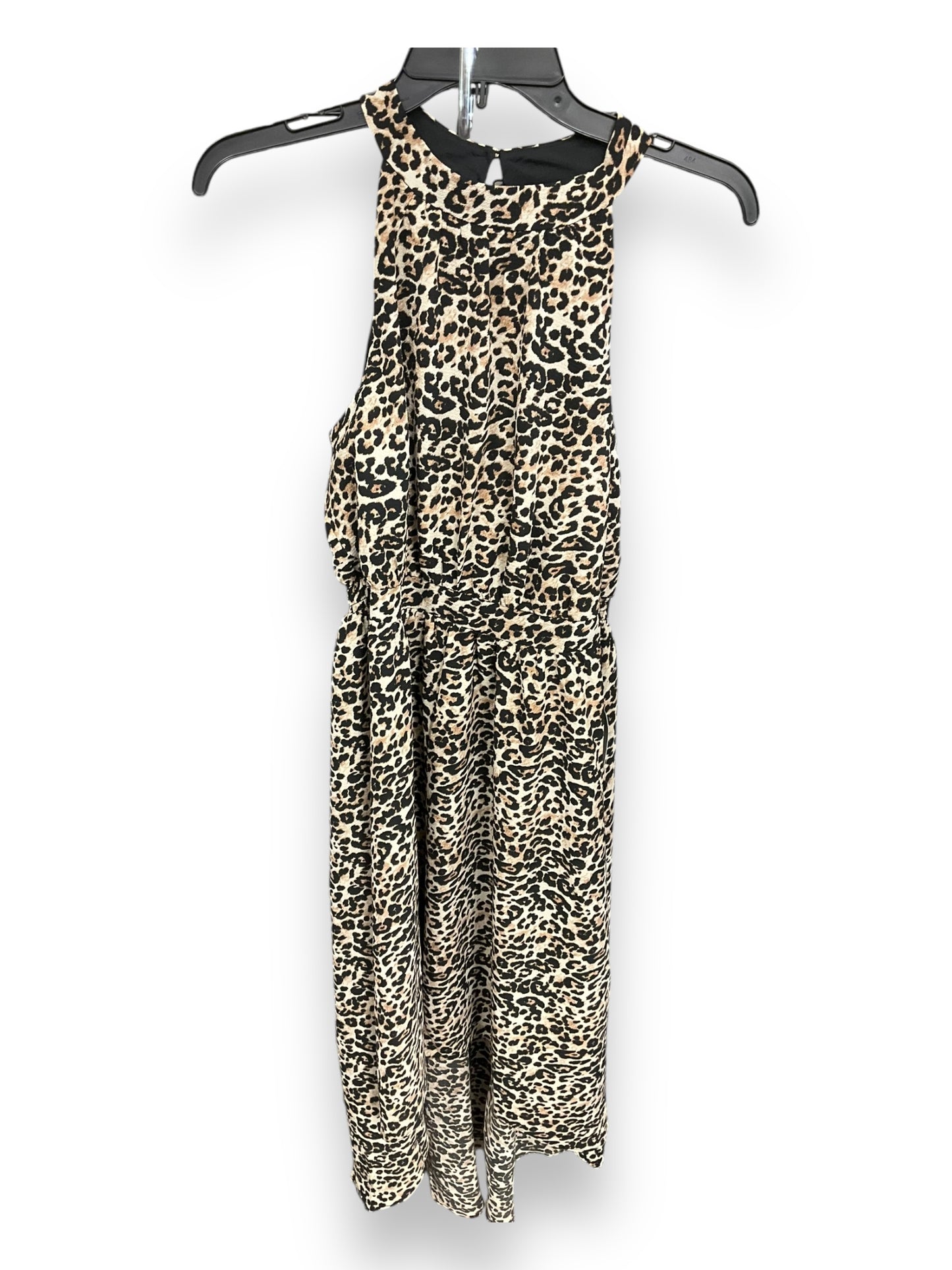 Dress Casual Midi By Vince Camuto In Animal Print, Size: 8