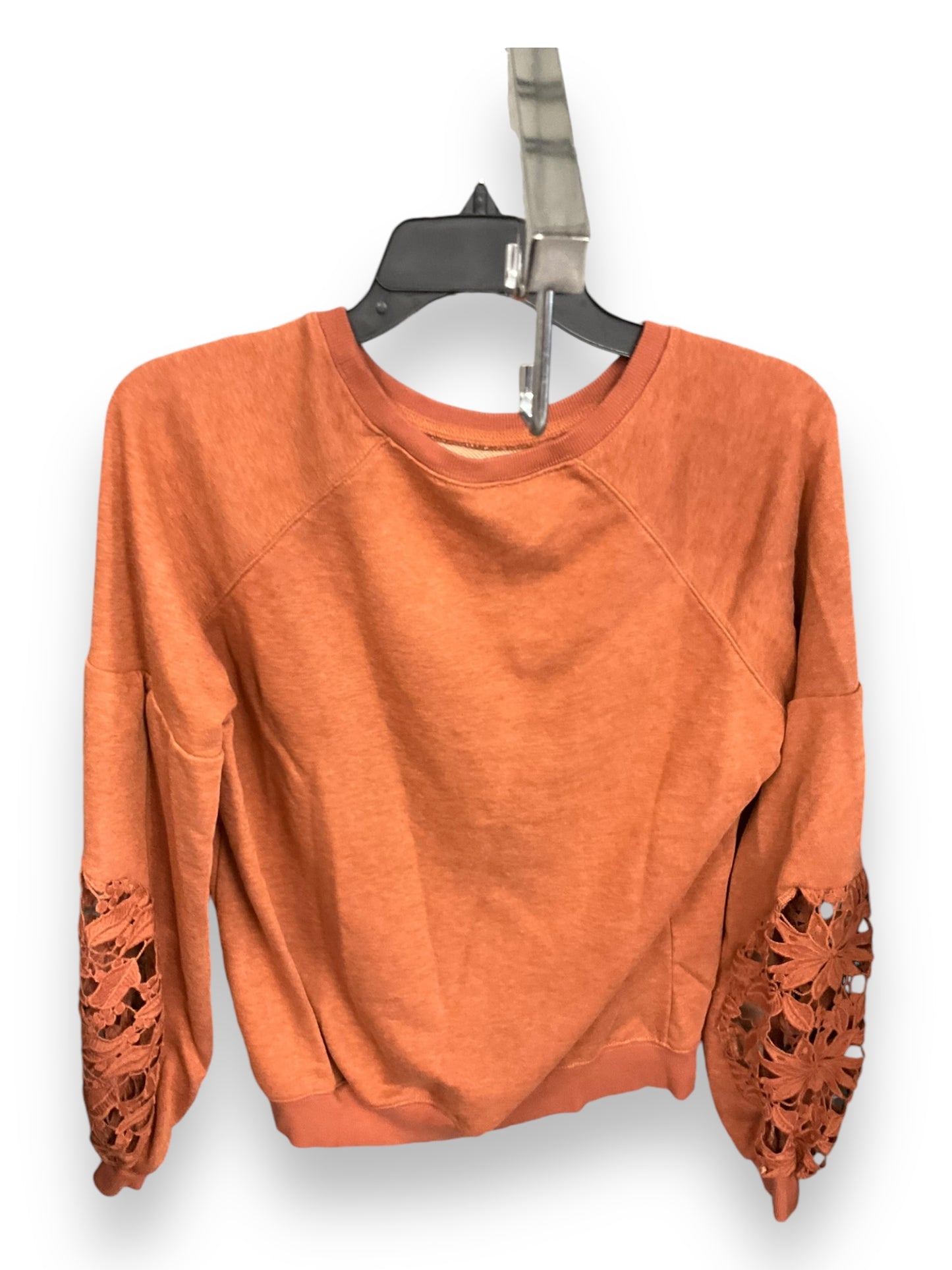 Top Long Sleeve By Miss Me In Orange, Size: S