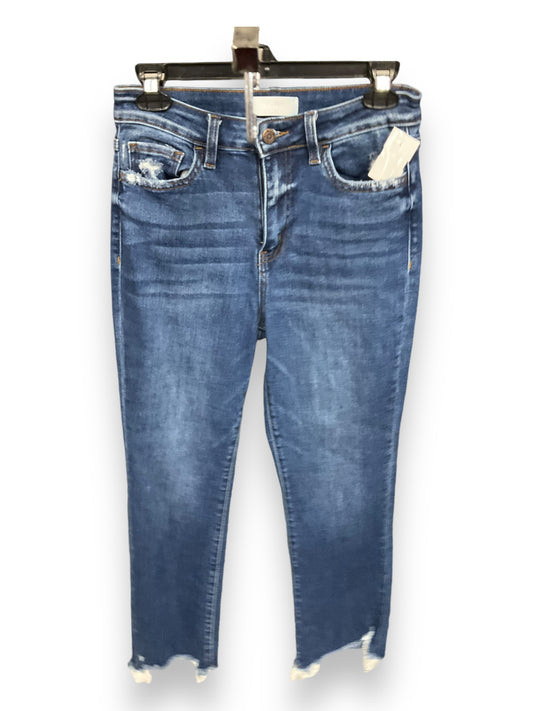 Jeans Skinny By Vervet In Blue Denim, Size: 4