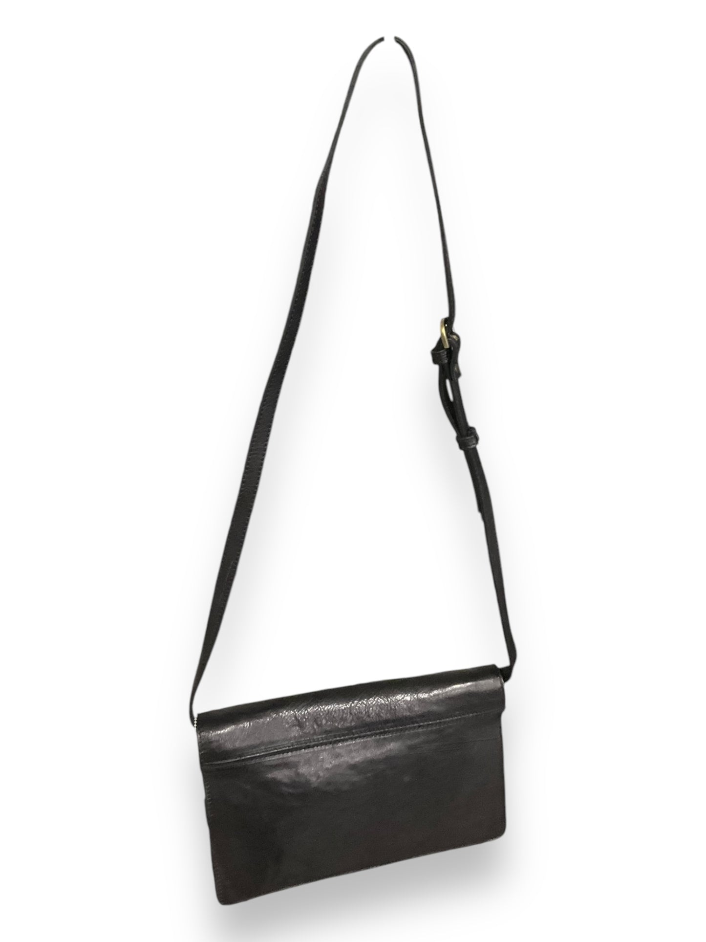 Crossbody Leather By Clothes Mentor, Size: Medium