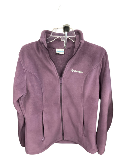 Jacket Fleece By Columbia In Purple, Size: M