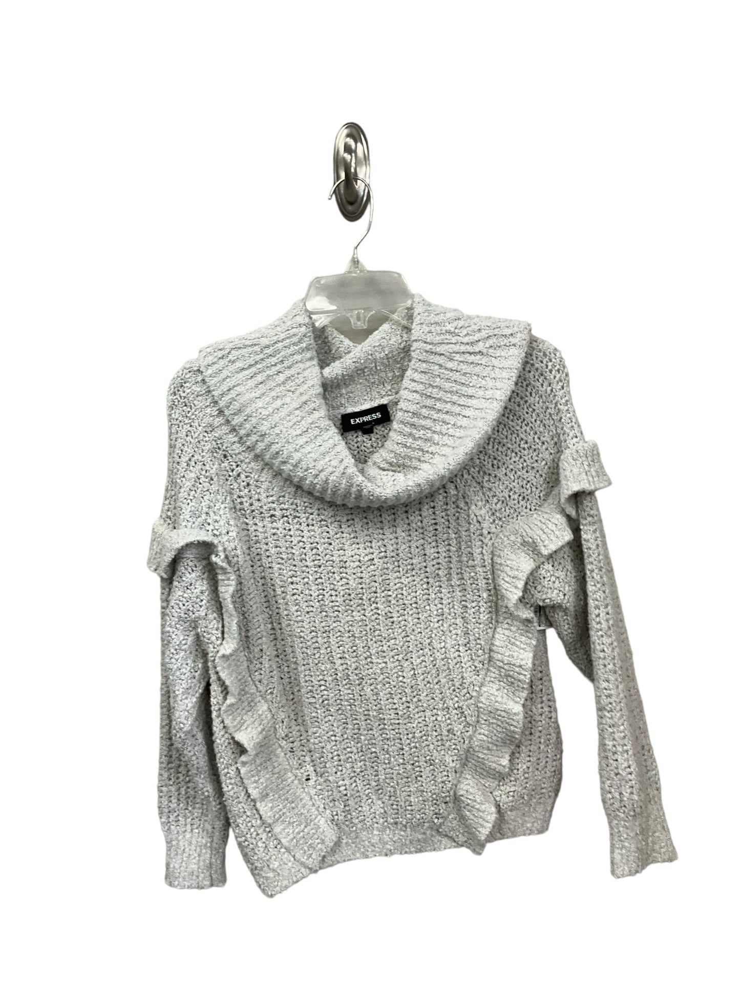 Sweater By Express In Grey, Size: S