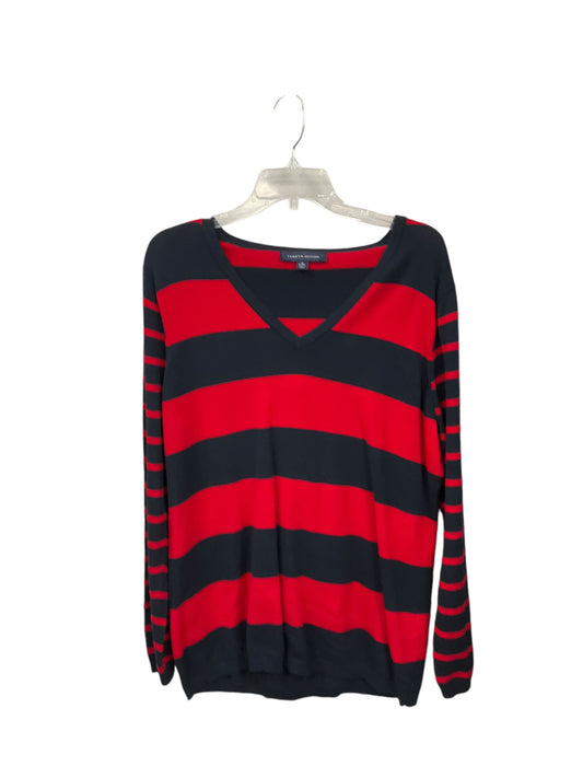 Sweater By Tommy Hilfiger In Striped, Size: Xl