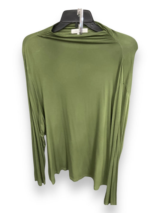 Top Long Sleeve Basic By Clothes Mentor In Green, Size: 3x