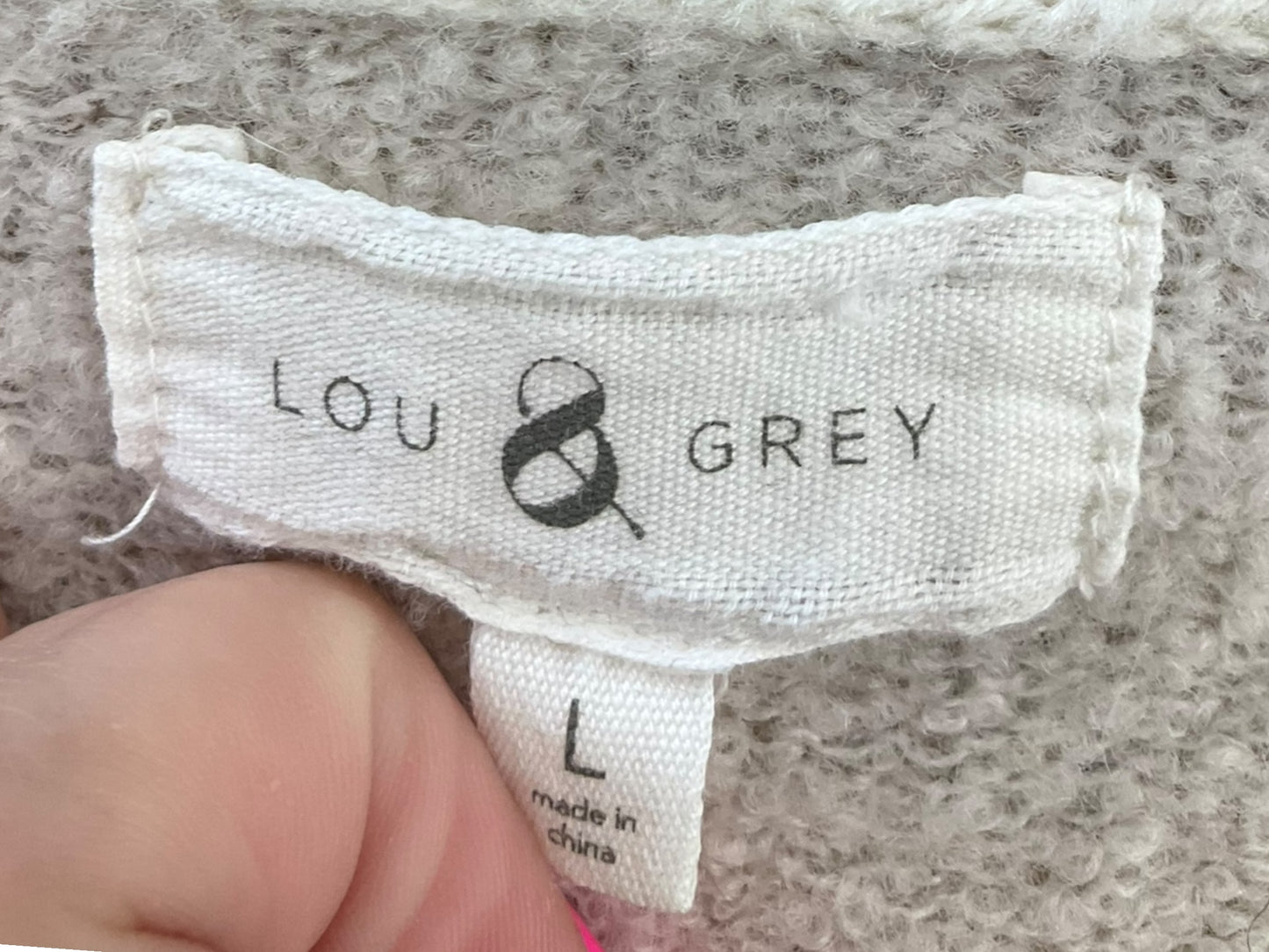 Sweater By Lou And Grey In Cream, Size: L