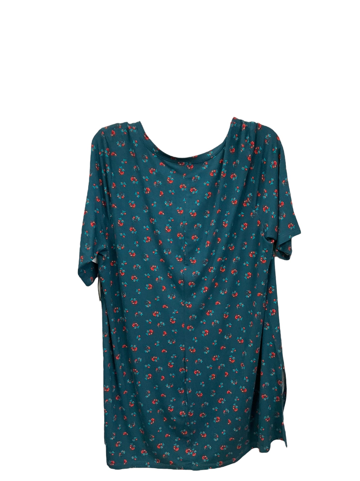 Top Short Sleeve By Torrid In Green, Size: 1x