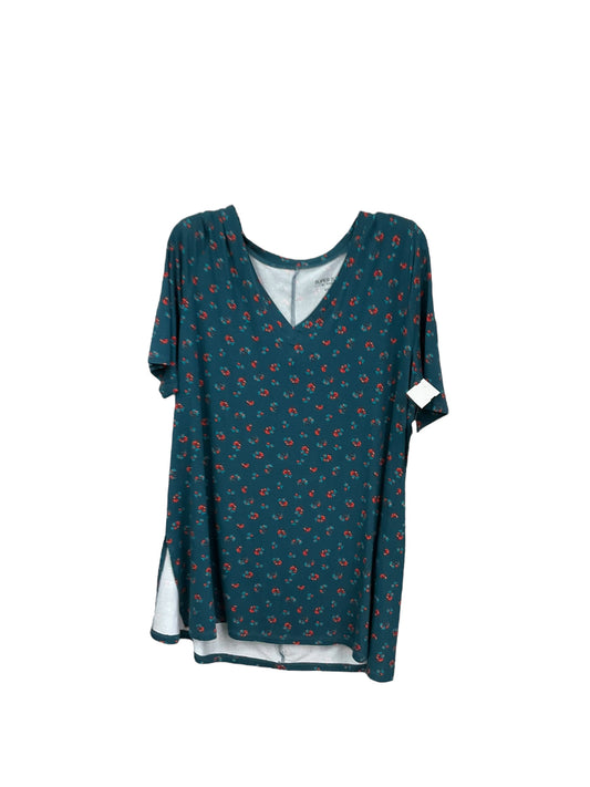 Top Short Sleeve By Torrid In Green, Size: 1x