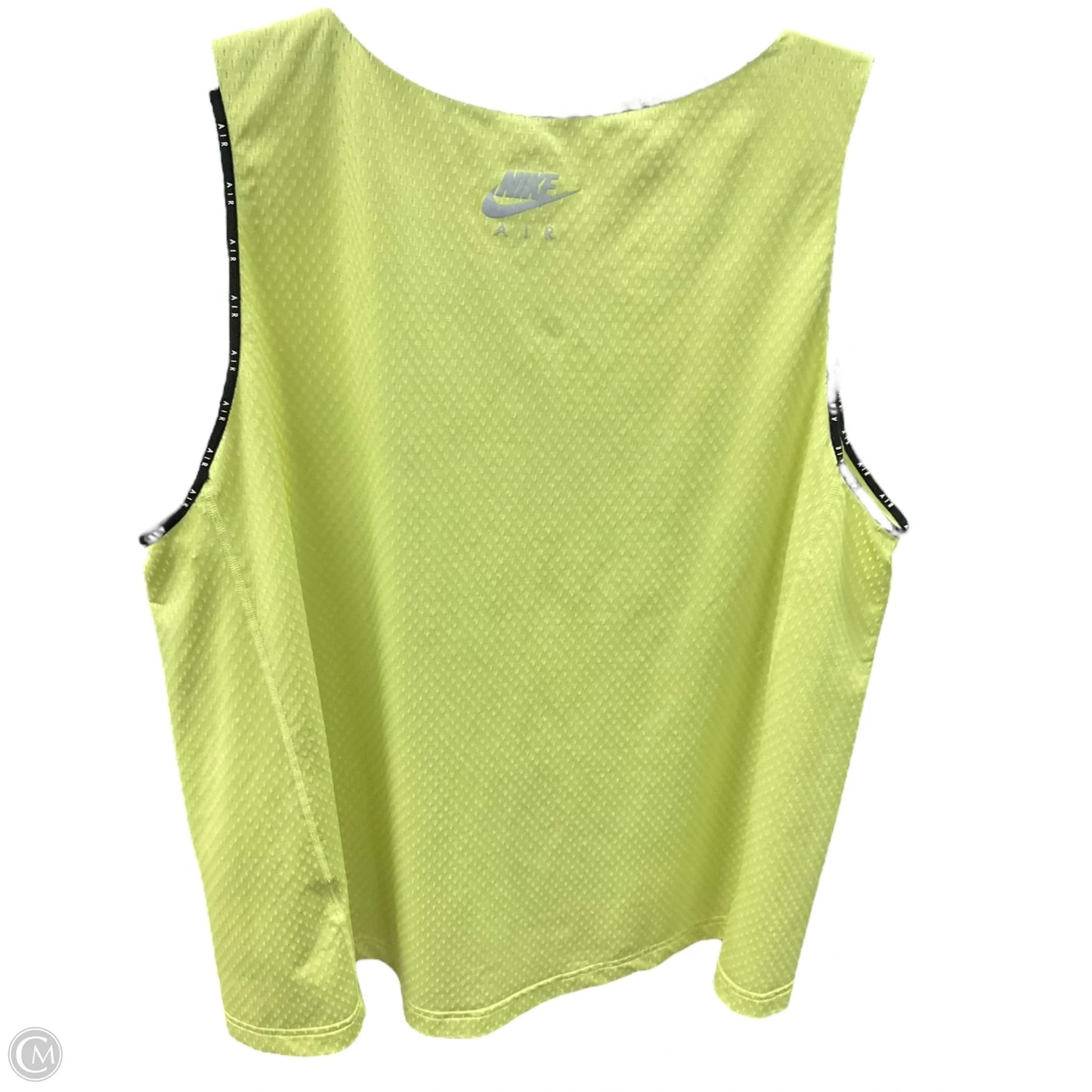 Athletic Tank Top By Nike Apparel In Green, Size: 1x