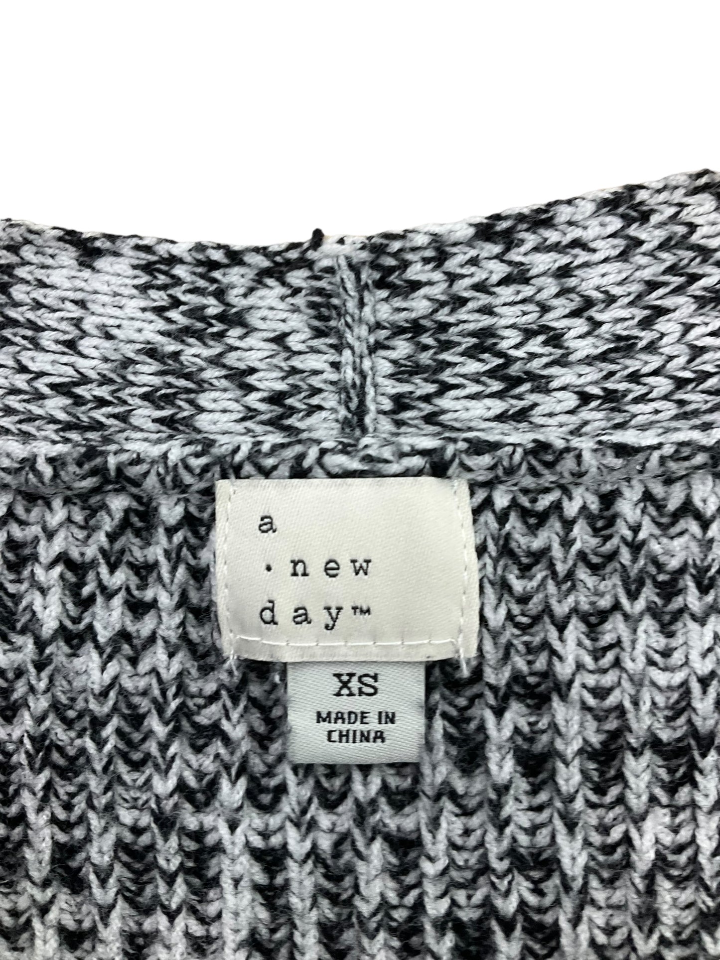 Cardigan By A New Day In Black White, Size: Xs