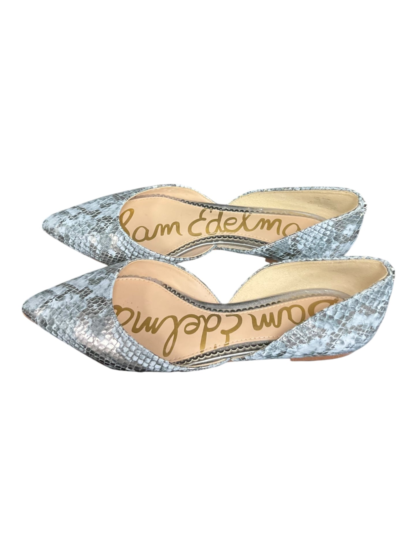 Shoes Flats D Orsay By Sam Edelman In Snakeskin Print, Size: 7