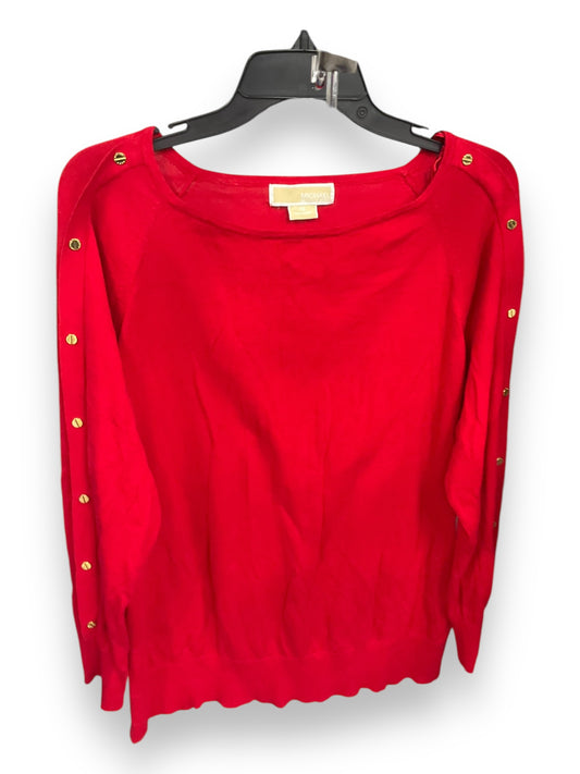 Sweater By Michael By Michael Kors In Red, Size: 1x