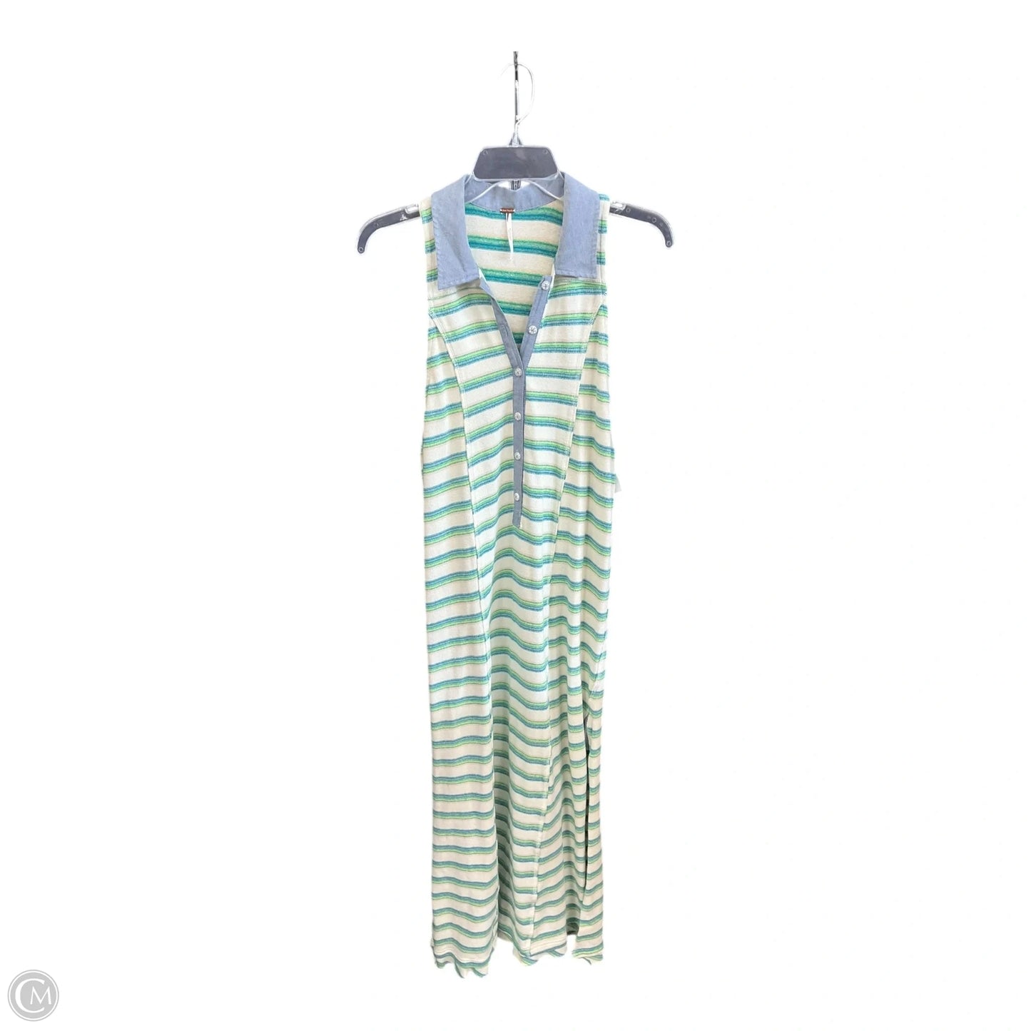 Dress Casual Maxi By Free People In Striped Pattern, Size: S