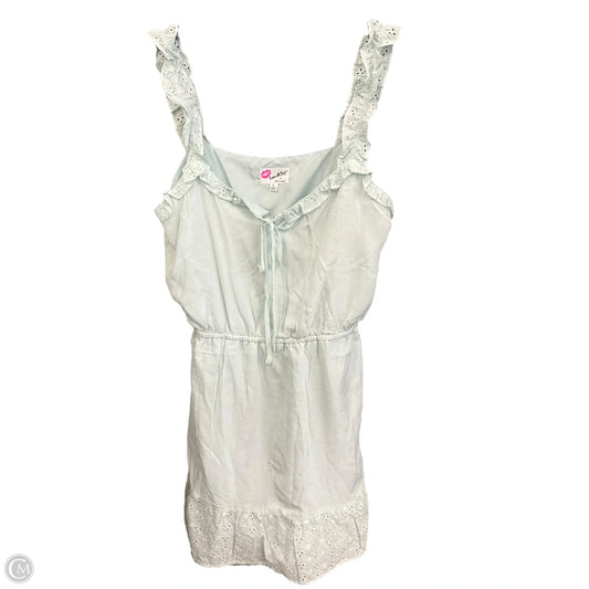 Dress Casual Short By Betsey Johnson In Blue, Size: L