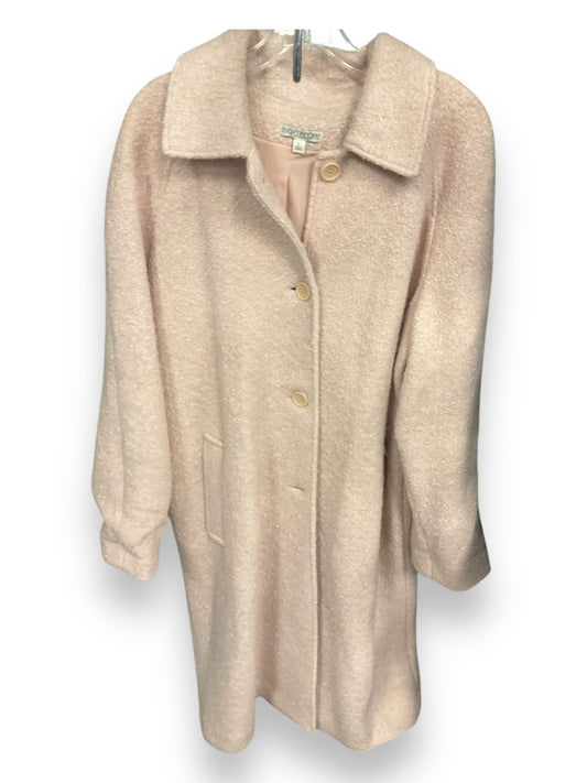 Coat Wool By Eva Mendes In Pink, Size: L