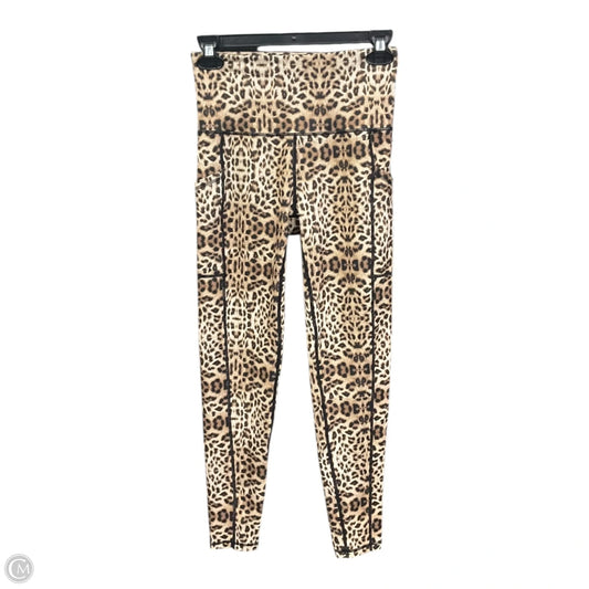Athletic Leggings By Ideology In Animal Print, Size: Xs