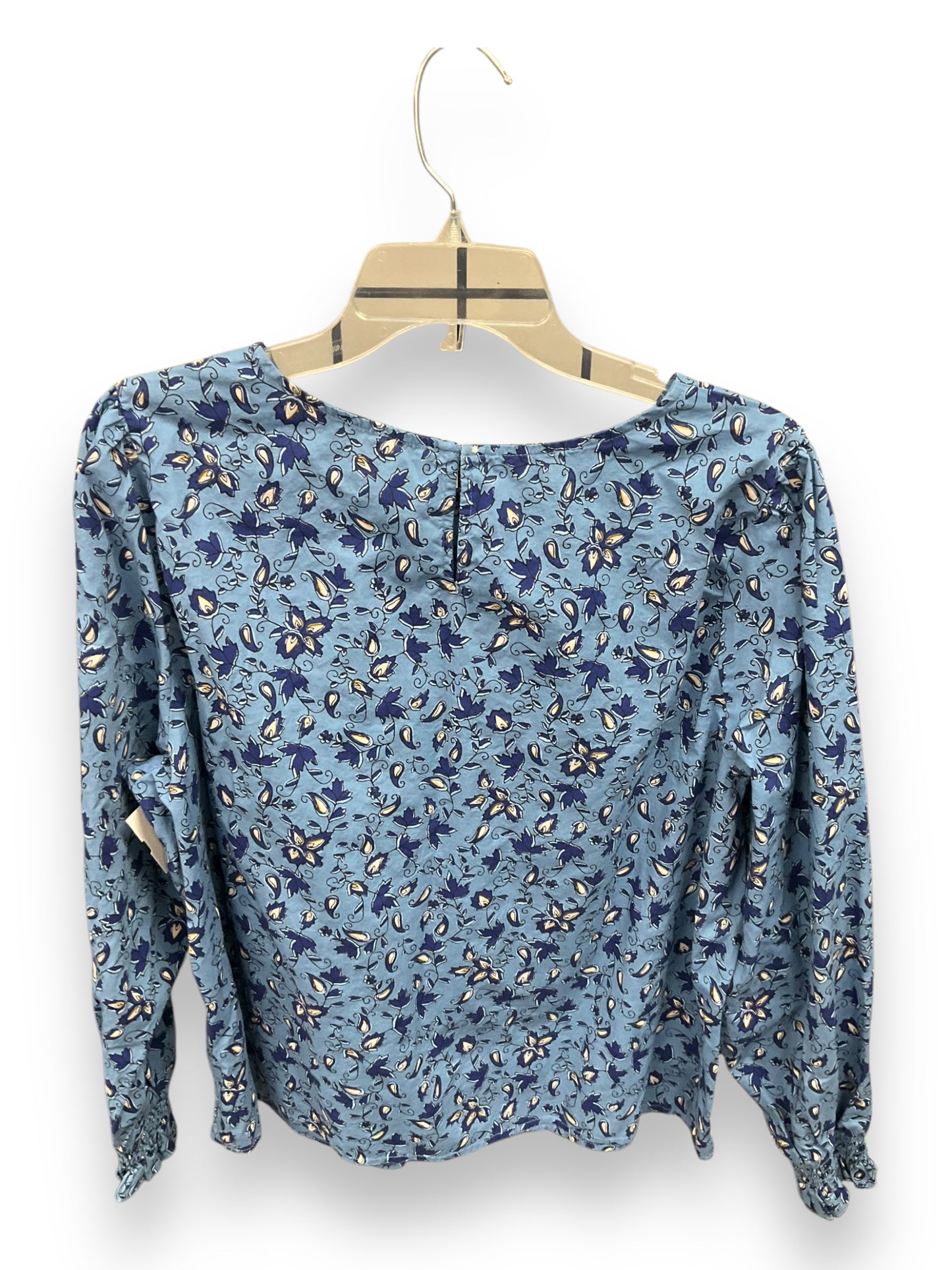 Top Long Sleeve By J. Crew In Floral Print, Size: 2x