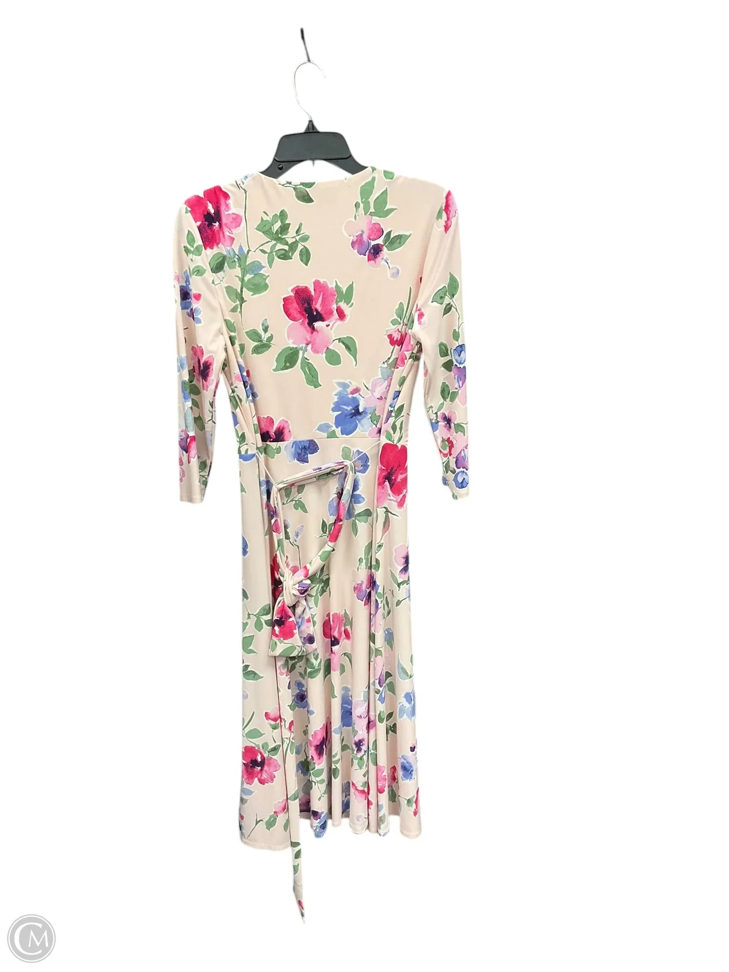 Dress Party Midi By Ralph Lauren Black Label In Floral Print, Size: M