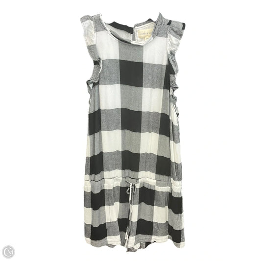 Romper By Cloth & Stone In Black & White, Size: S