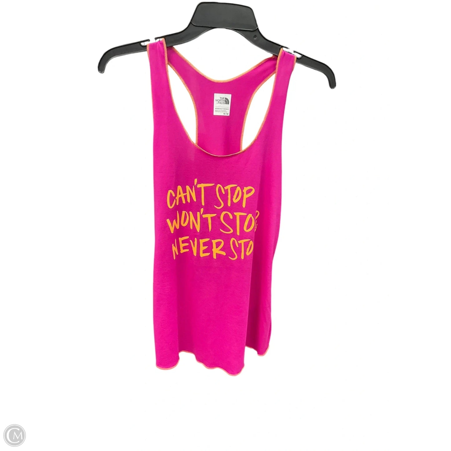 Athletic Tank Top By The North Face In Pink, Size: M