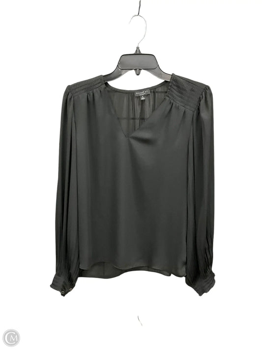 Top Long Sleeve By Current Air In Black, Size: M