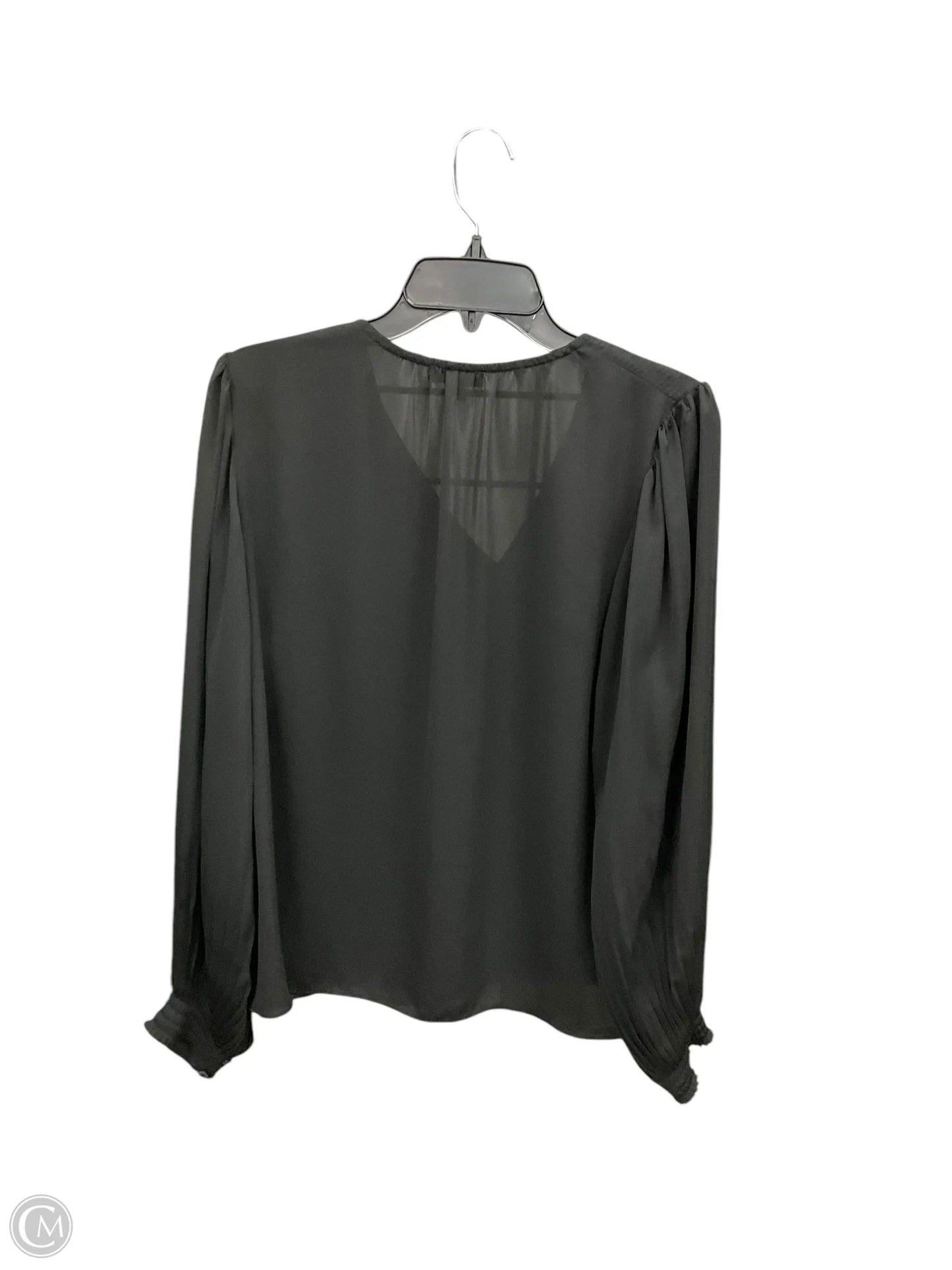 Top Long Sleeve By Current Air In Black, Size: M