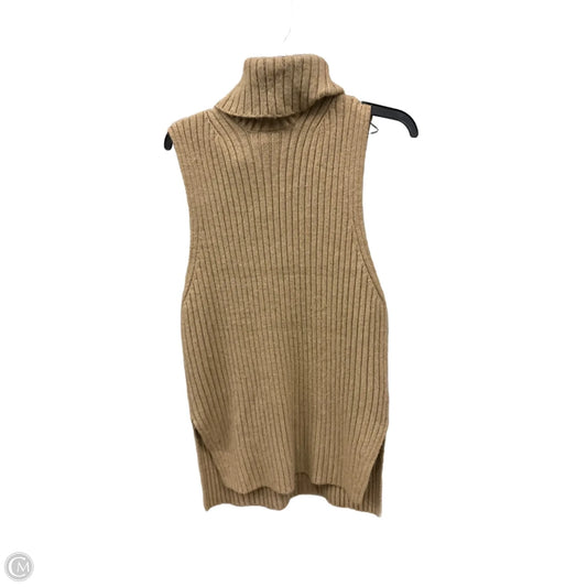 Dress Sweater By H&m In Tan, Size: S