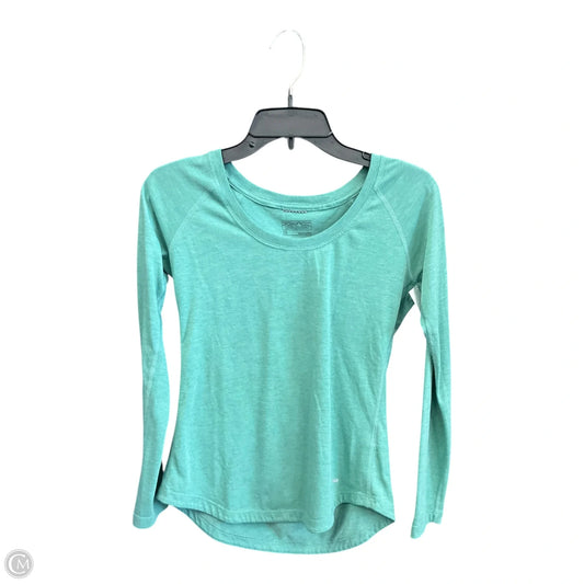 Athletic Top Long Sleeve Crewneck By Patagonia In Green, Size: Xs