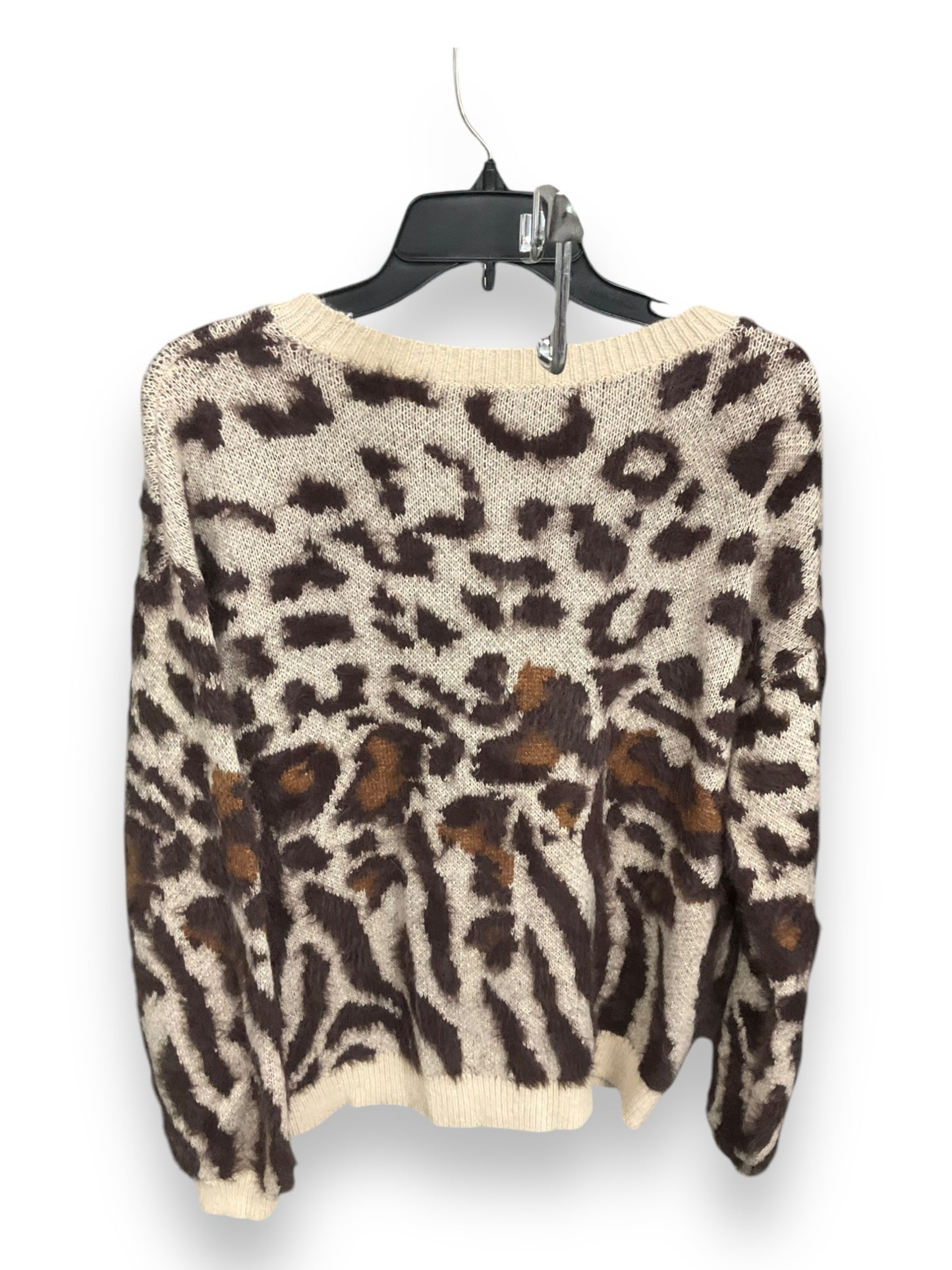 Sweater By Inc In Animal Print, Size: M