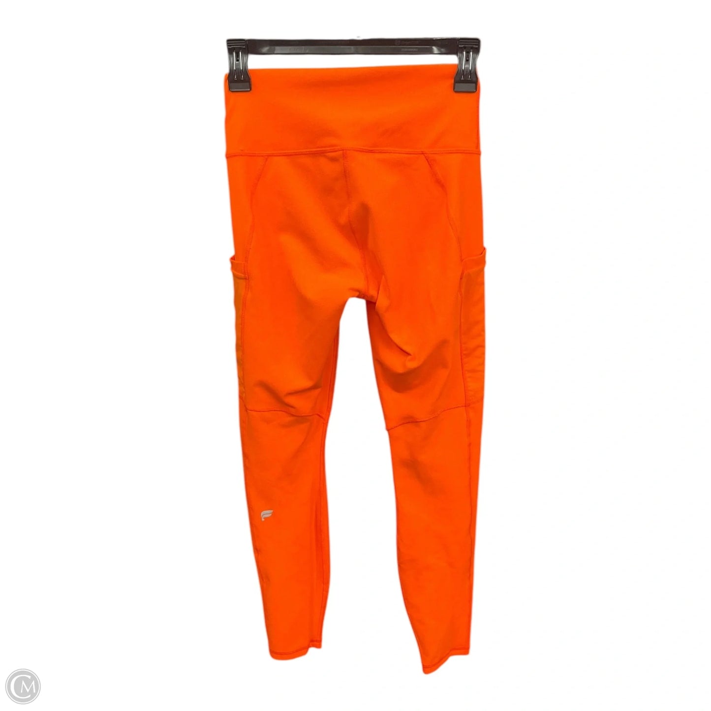 Athletic Leggings By Fabletics In Orange, Size: S