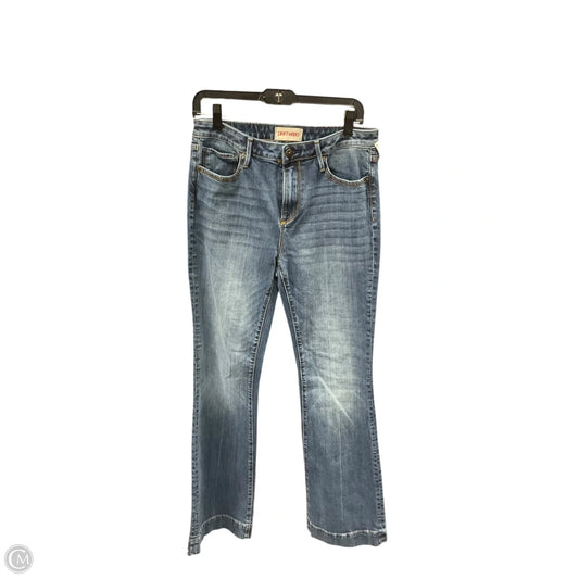 Jeans Flared By Driftwood In Blue Denim, Size: 8