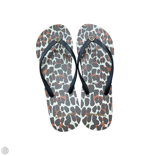 Sandals Designer By Tory Burch In Animal Print, Size: 10