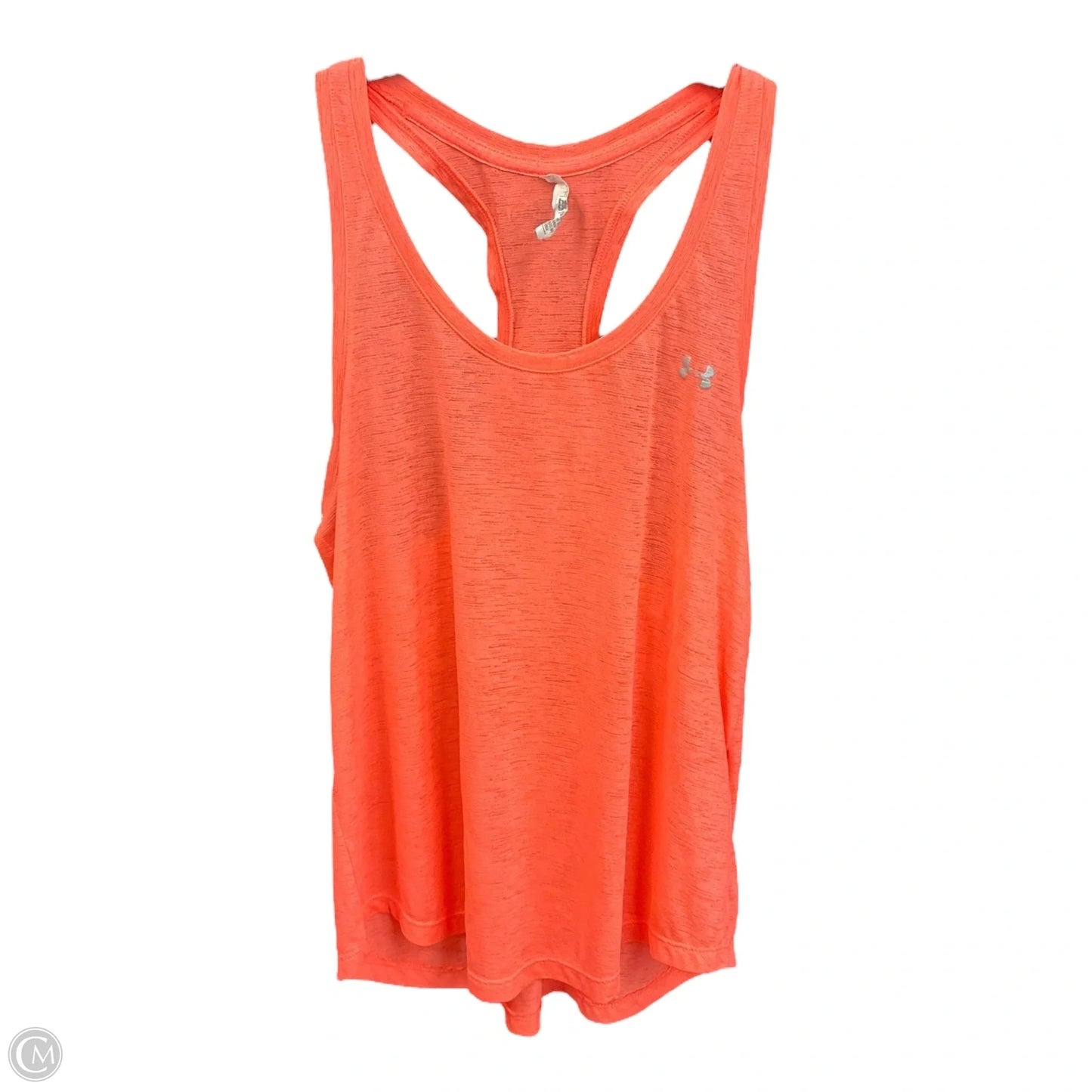Athletic Tank Top By Under Armour In Orange, Size: Xs