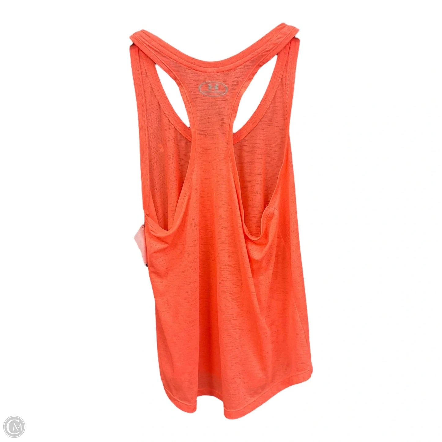 Athletic Tank Top By Under Armour In Orange, Size: Xs