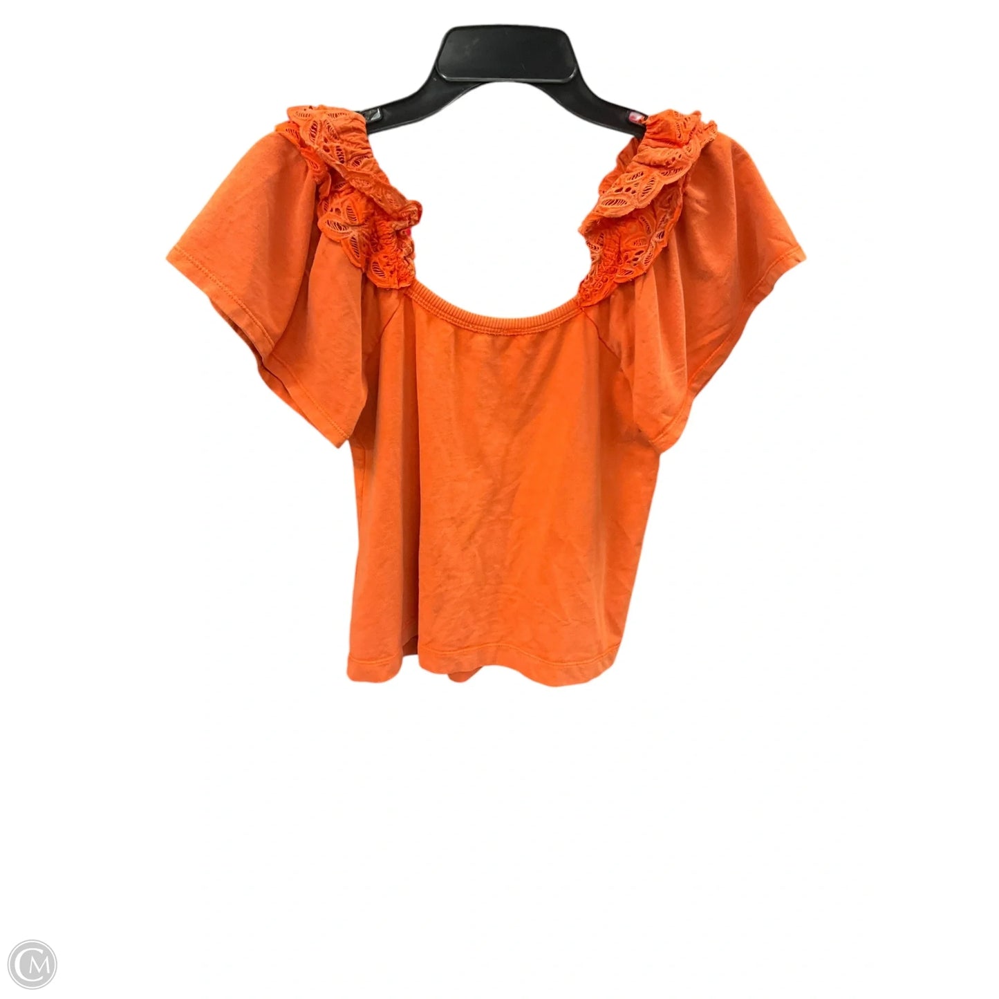 Top Short Sleeve By Pilcro In Orange, Size: Xs