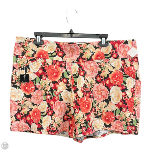 Shorts By Inc In Floral Print, Size: 18