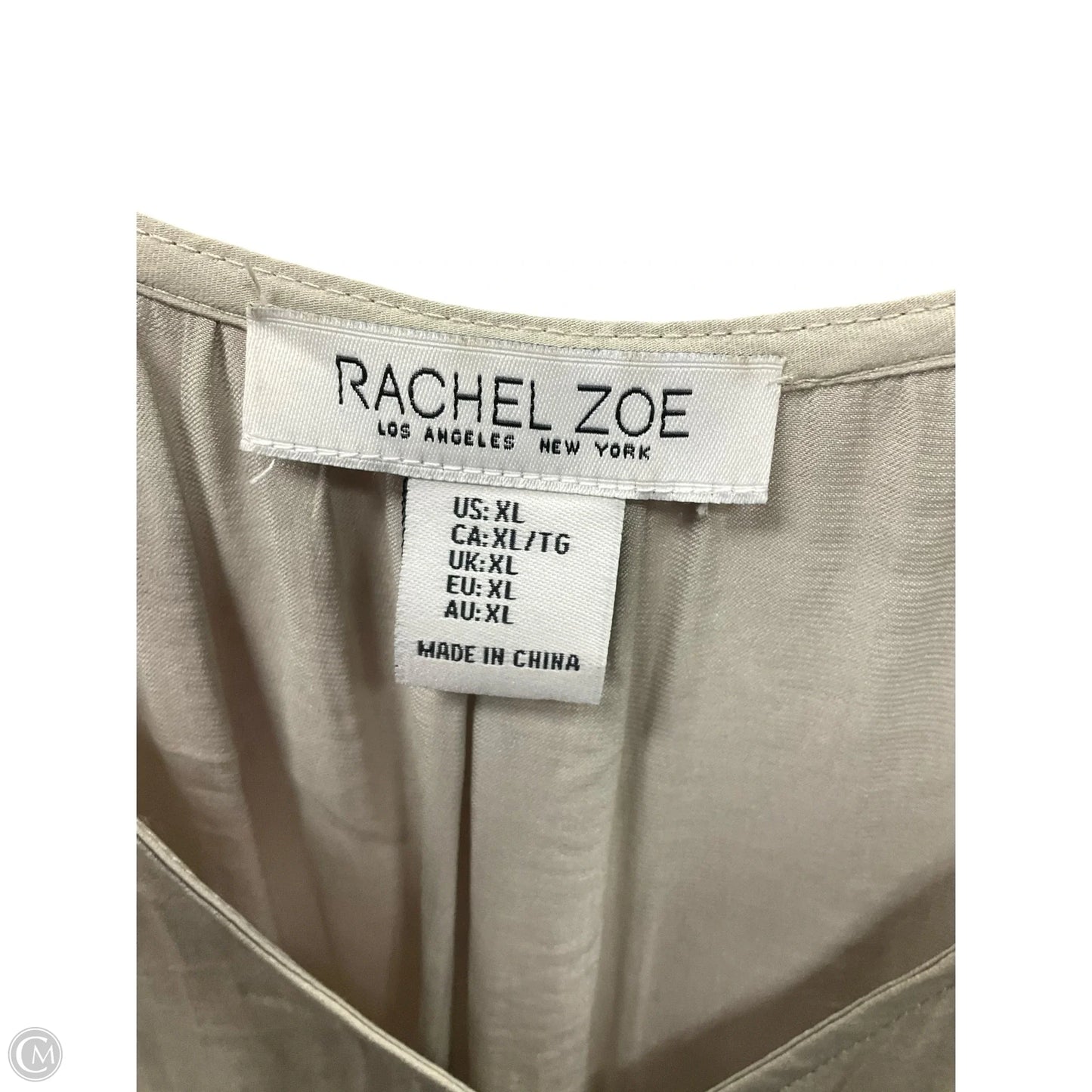 Top Short Sleeve By Rachel Zoe In Green, Size: Xl