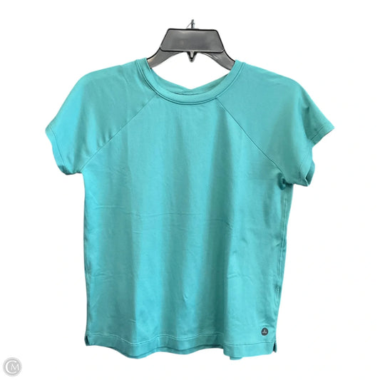 Athletic Top Short Sleeve By Prana In Green, Size: Xs