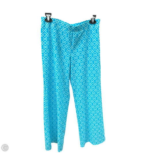 Pants Wide Leg By Jude Connally In Blue & Green, Size: 4