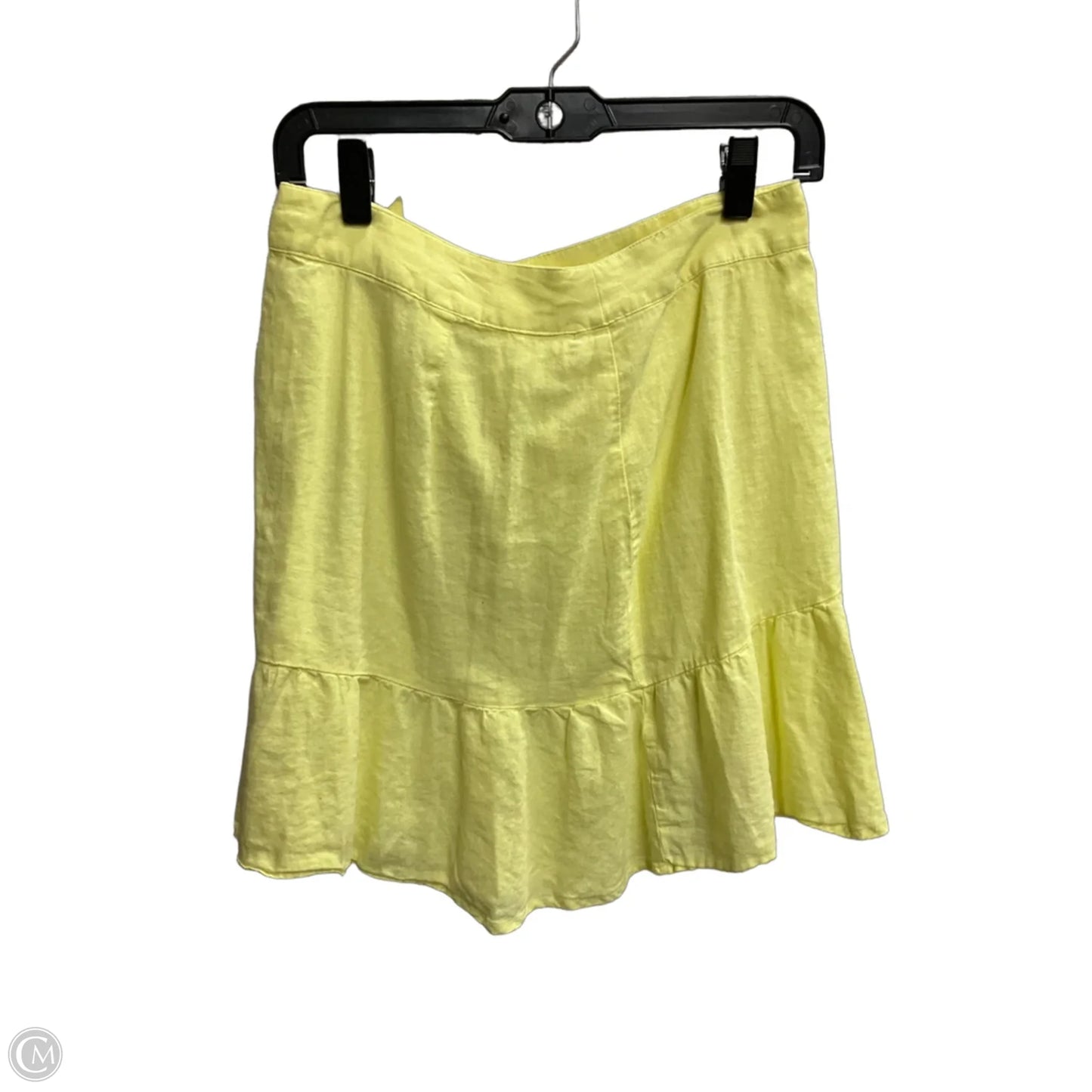 Skirt Mini & Short By Free People In Yellow, Size: 4