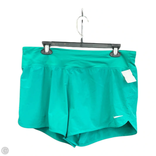 Athletic Shorts By Nike Apparel In Green, Size: Xl