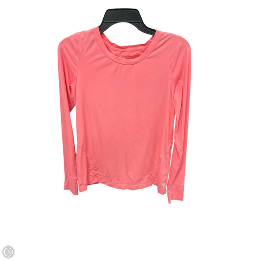 Top Long Sleeve Designer By Lilly Pulitzer In Peach, Size: S