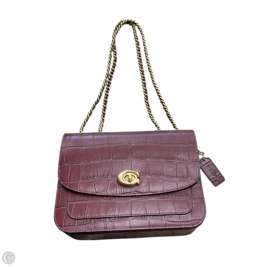 Handbag Designer By Coach, Size: Medium