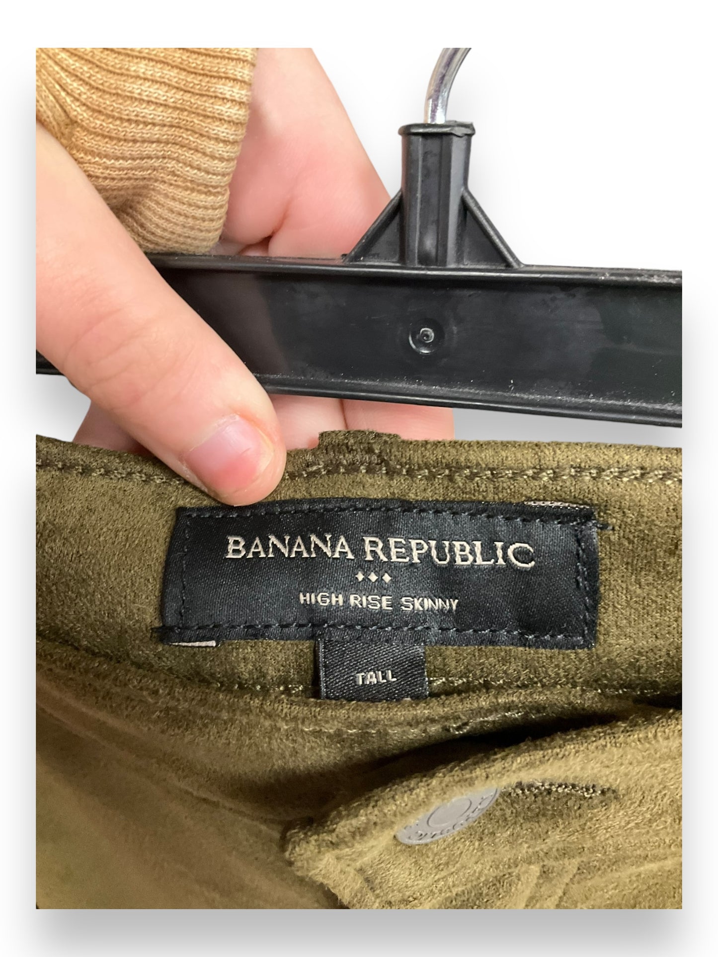 Pants Ankle By Banana Republic In Olive, Size: 16