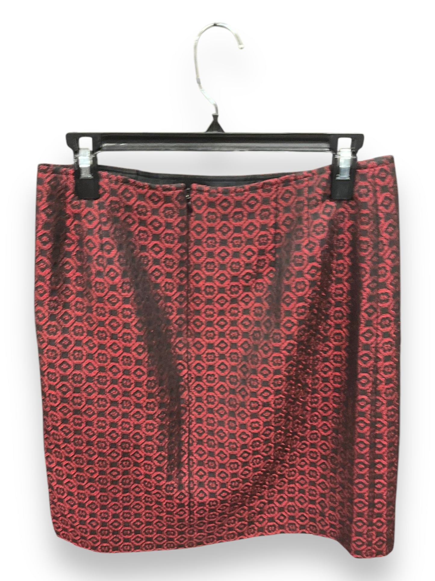 Skirt Mini & Short By Etcetra In Red Black, Size: 6