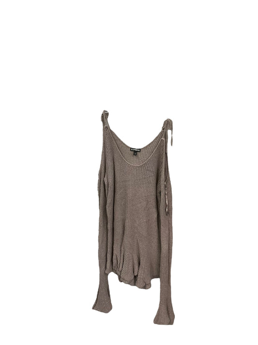 Sweater By Express In Taupe, Size: S