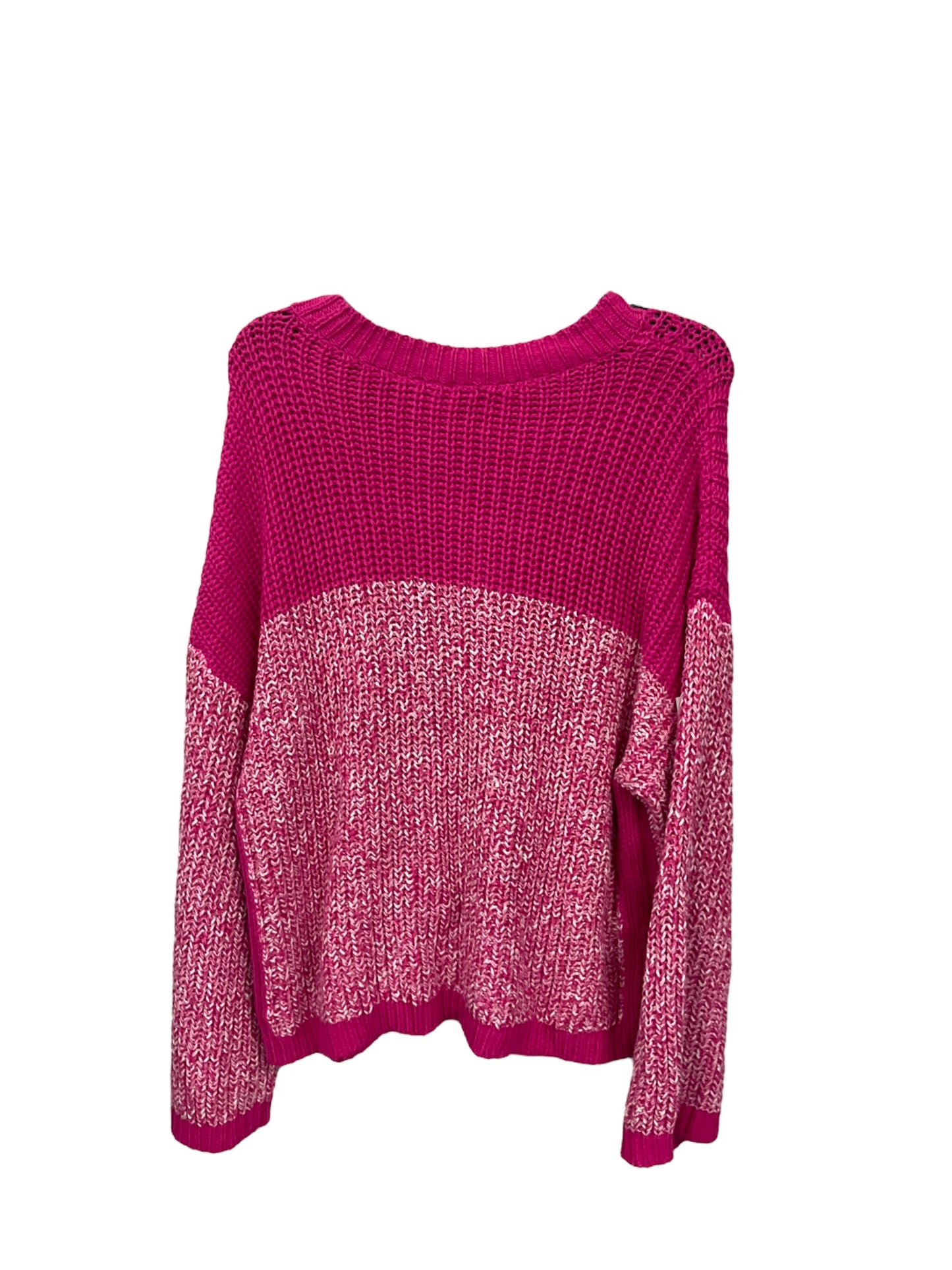 Sweater By Lou And Grey In Pink, Size: L