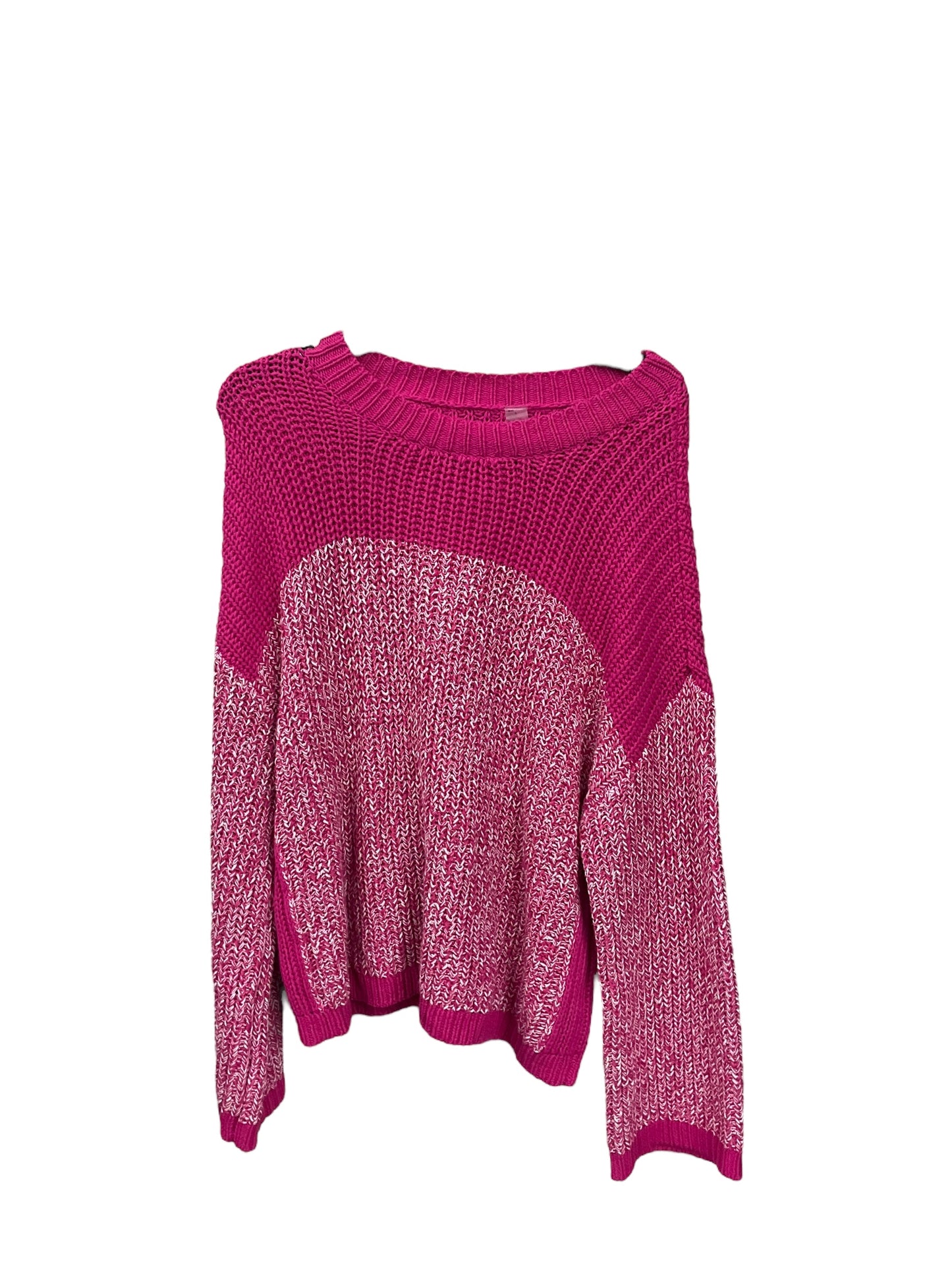 Sweater By Lou And Grey In Pink, Size: L