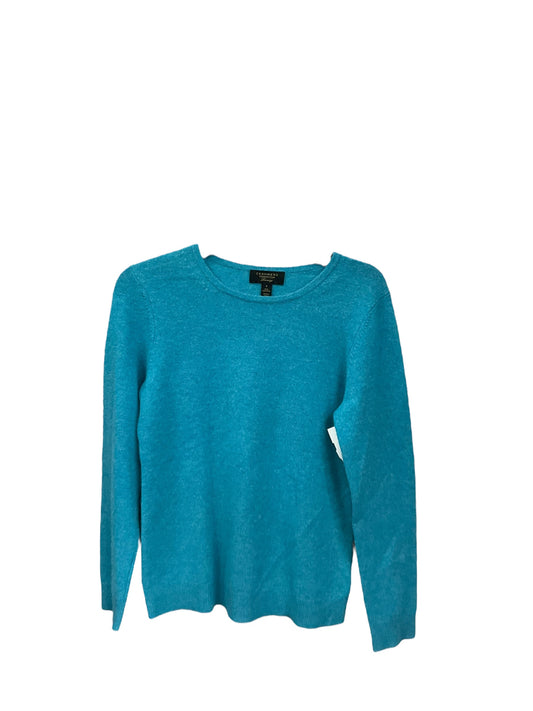 Sweater Cashmere By Charter Club In Aquamarine, Size: S